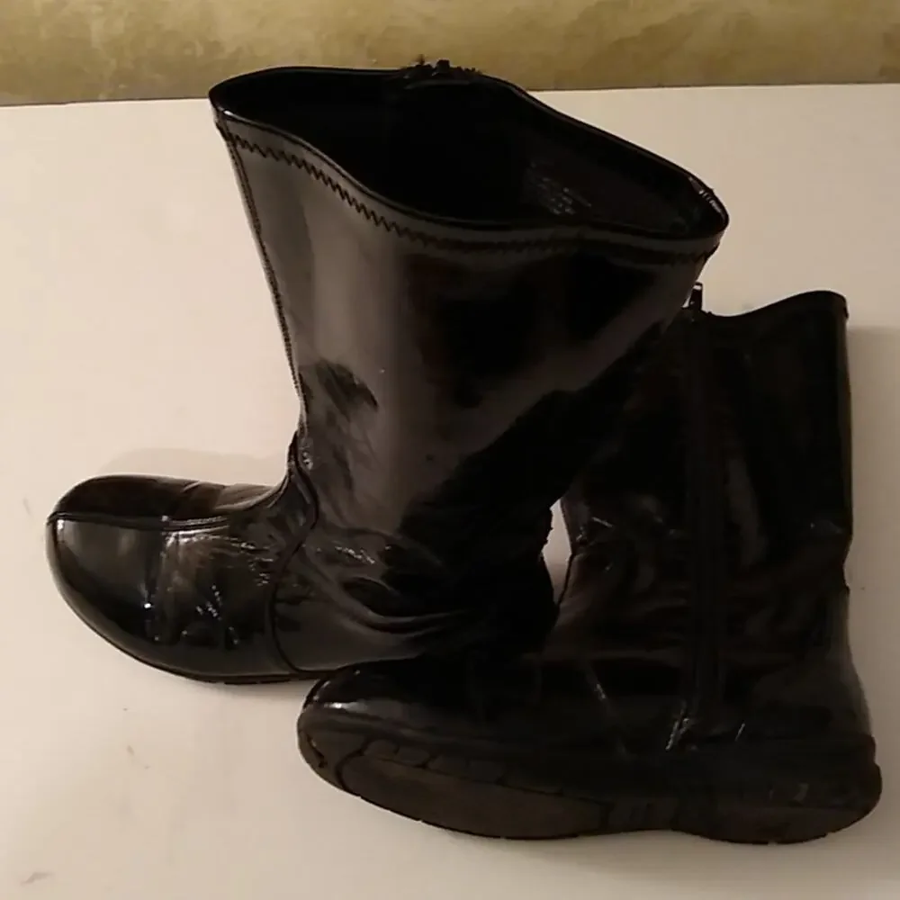 Falls Creek Candy patent leather boots